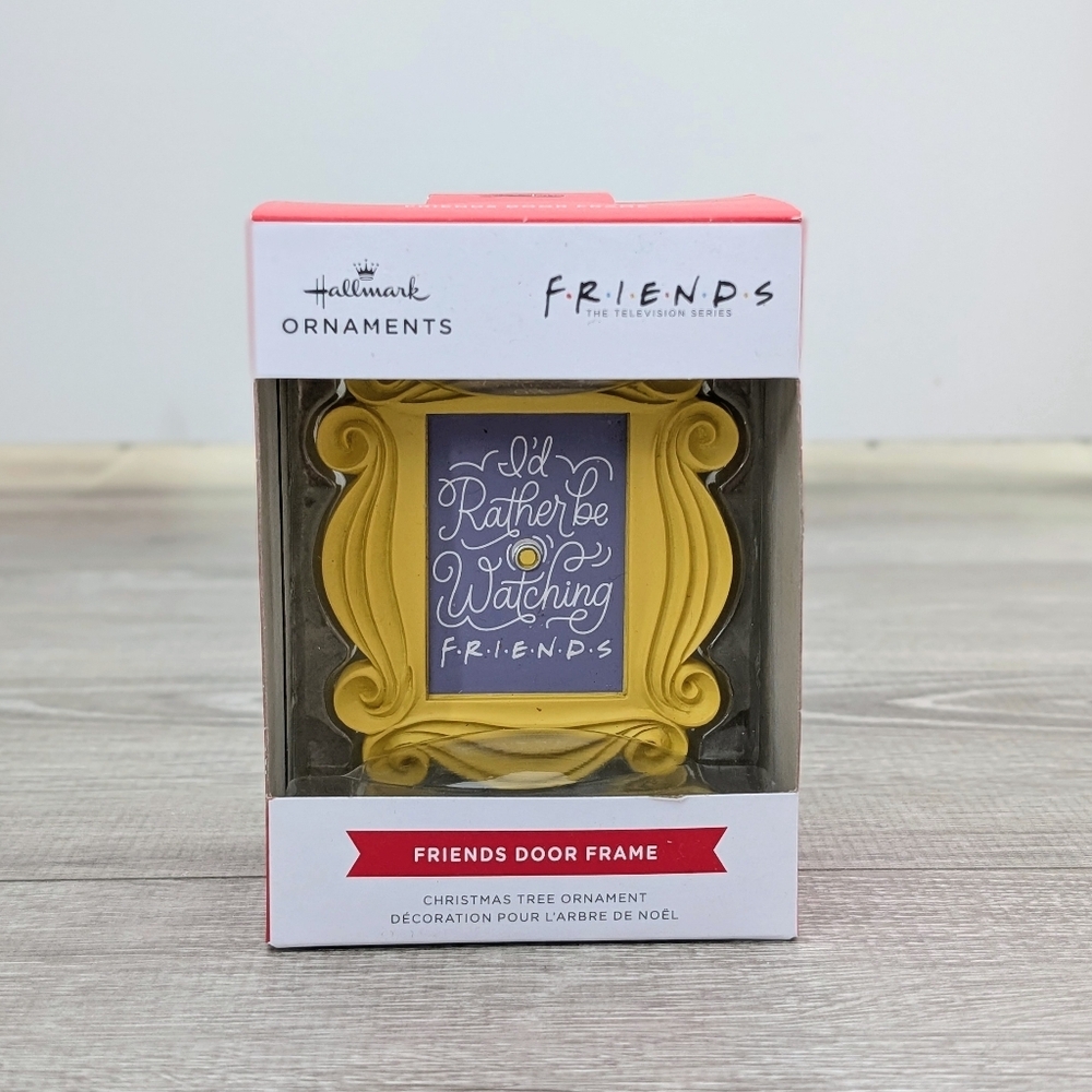 2 For $25 | Hallmark Friends Yellow Door Frame Ornament 2024